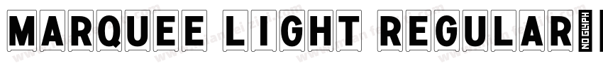 Marquee Light Regular字体转换